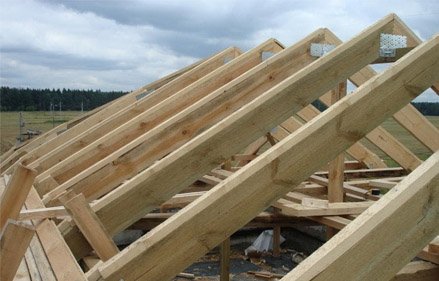 Монтаж деревянных конструкций