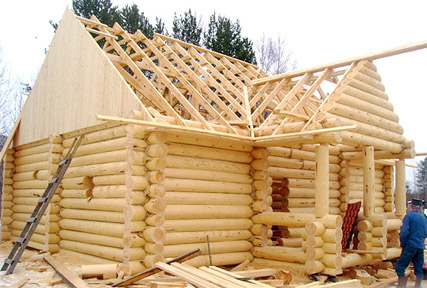 Монтаж деревянных конструкций